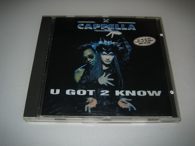 Cappella - U Got 2 Know (CD)