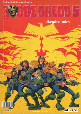 Judge Dredd albumi 5 Pikku Judge 1/3 (Jalava 1990)