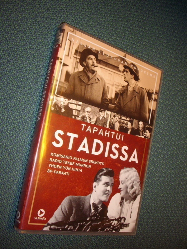 TAPAHTUI STADISSA - 4-dvd:n kokoelma ( Sis.postikulut )