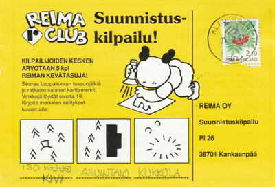 Postileima, KLAUKKALA