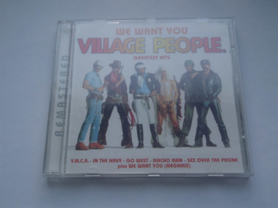 VILLAGE PEOPLE - GREATEST HITS . CD ( Hyvä kunto )