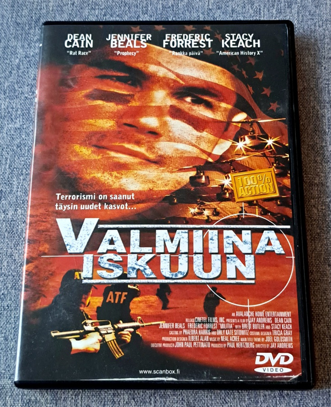 Valmiina iskuun - DVD (Suomijulkaisu)