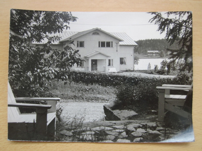 VANHA Postikortti Myrskylä Lass-Mattas 1950-luku