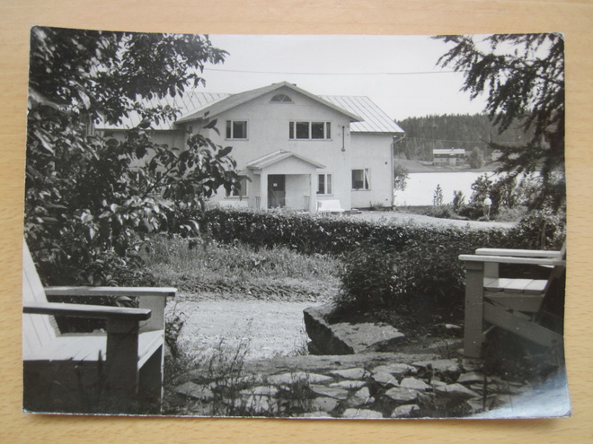 VANHA Postikortti Myrskylä Lass-Mattas 1950-luku