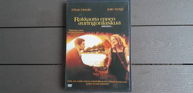 DVD: Rakkautta Ennen Auringonlaskua (Ethan Hawke,Julie Delpy