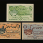 Itävalta Notgeld 10, 20, 50 Heller, Winklarn 1920 - pikkukuva 1