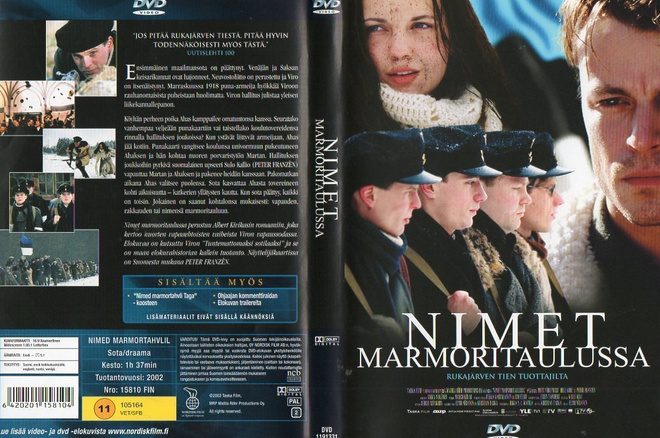 Nimet Marmoritaulussa	(6 104)	k	-FI-		DVD		peter franzen	200