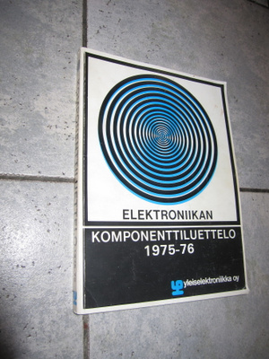 ELEKTRONIIKAN KOMPONENTTILUETTELO 1975-76