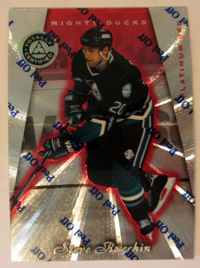 Steve Rucchin Anaheim Mighty Ducks /6199