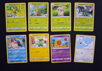Pokemon kortit 8kpl (#40 Celestial Storm)