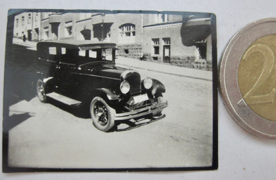 VANHA Valokuva KOMEA Auto 1920-l Helsinki