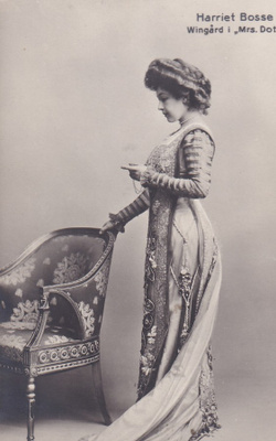 Nainen, Harriet Bosse , Wingård i " Mrs. Dot "  b645
