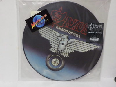 SAXON - WHEELS OF STEEL UUSI PICTURE VINYL UK 2005