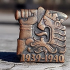 Sotaaikainen ruuvimerkki 1939-1940. Halkaisija - 24mm. - pikkukuva 1