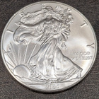 1 oz 999 Hopea raha American Silver Eagle 2020 one dollar - pikkukuva 1