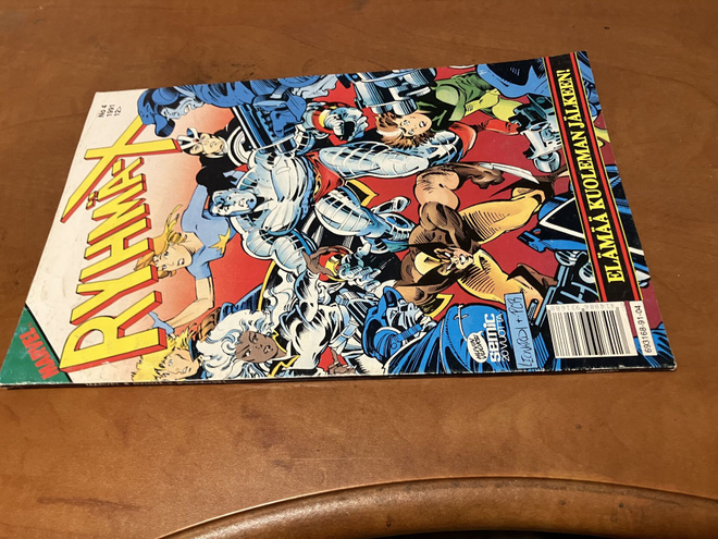 MARVEL RYHMÄ-X 4/1991 HYVÄ