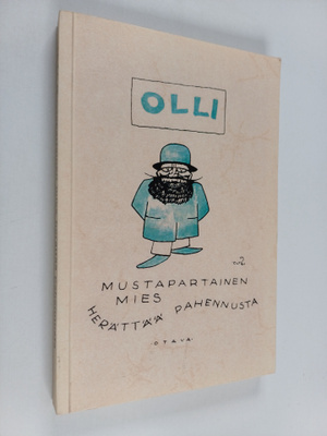 Olli : Mustapartainen mies herättää pahennusta : 32 juttu...