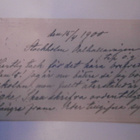 KIRJEKORTTI  1. BREFKORT PV 16.04.1901 - pikkukuva 2