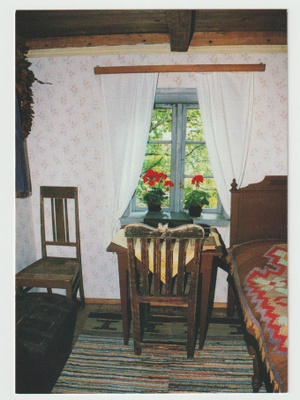Jouni Oksanen : Sarkia.museo . Runoilijan huone  (R)