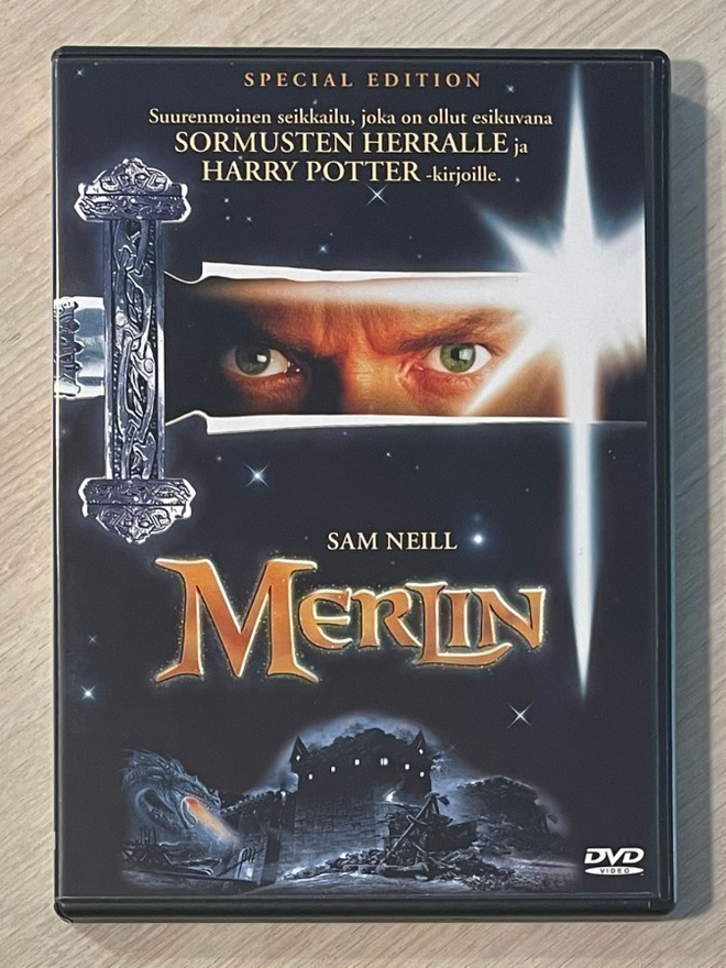 MERLIN (1998) Sam Neill, Rutger Hauer, Helena Bonham Carter