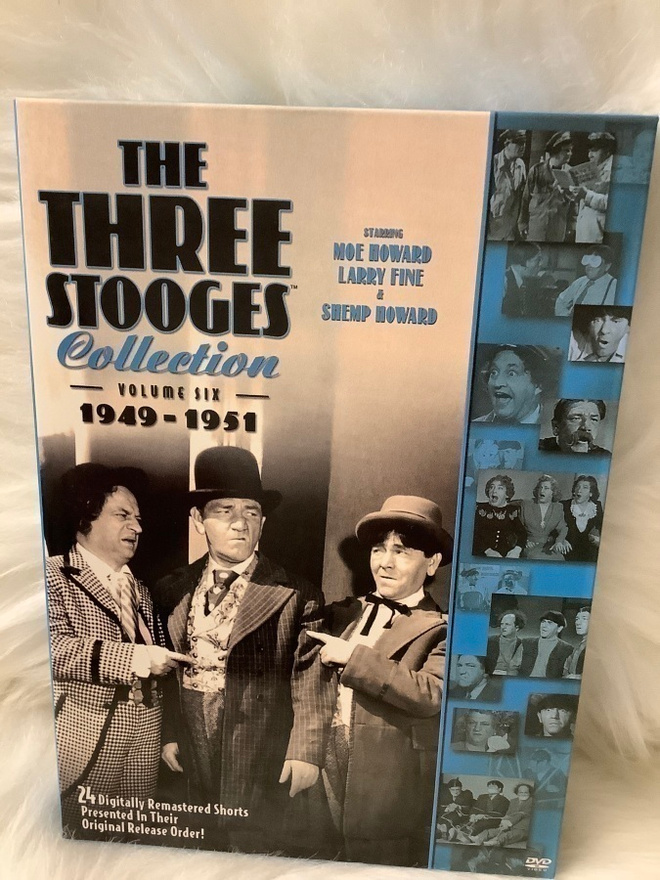 THE THREE STOOGES COLLECTION VOLUME SIX 1949 - 1951