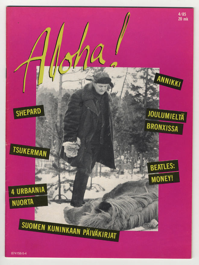 Aloha! 4/1985 (Annikki-sarjakuva)