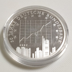 Saksa 2002 Bundesbankin 50 vuotta, hopeoitu muistomitali - pikkukuva 3