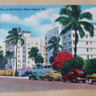 Florida, Miami Beach, Collins Ave. at 44 Street 1950 Suomeen - pikkukuva 1