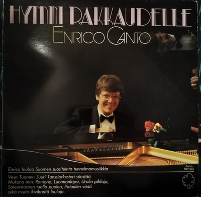 ENRICO CANTO-HYMNI RAKKAUDELLE-LP,PILP-003, v.1985 PIMU