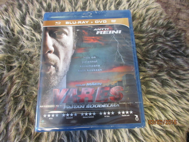 Vares - Pahan Suudelma (Blu-ray+DVD) *UUSI*