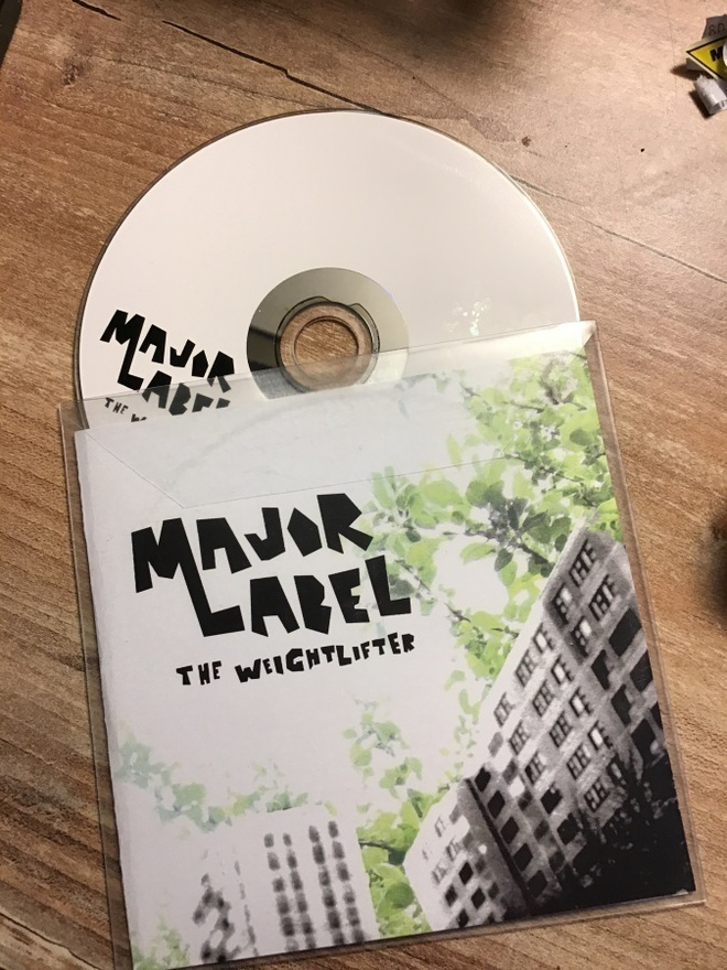 Major Label . The weightlifter CD ep pariisin kevät