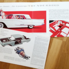 1958 Ford Thunderbird esite - KUIN UUSI - pikkukuva 2