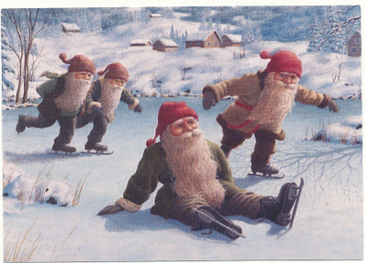 Jan BERGERLIND - Pukit luistelemassa