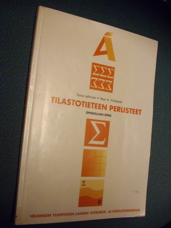 TILASTOTIETEEN PERUSTEET Opiskelijan opas (Sis.postikulut )