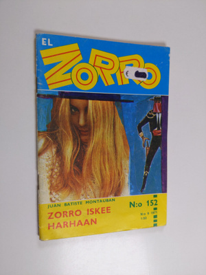 El Zorro nro 152 9/1971 : Zorro iskee harhaan