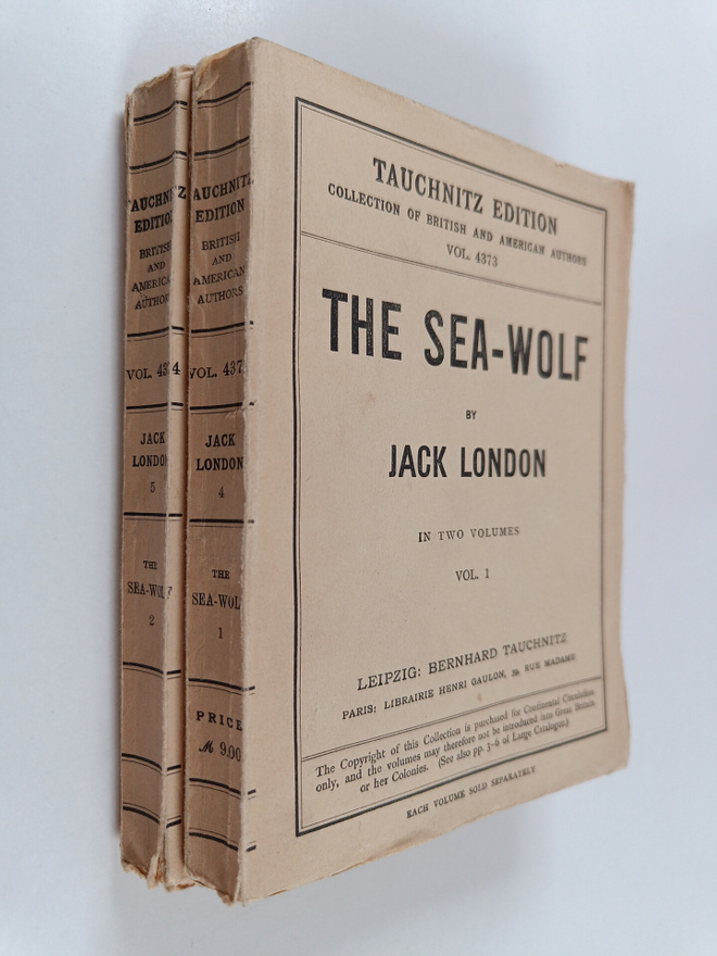 Jack London : The sea-wolf Vol. 1-2