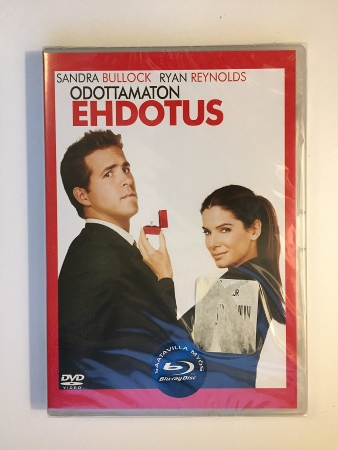 Odottamaton ehdotus (DVD) Sandra Bullock (2009) UUSI