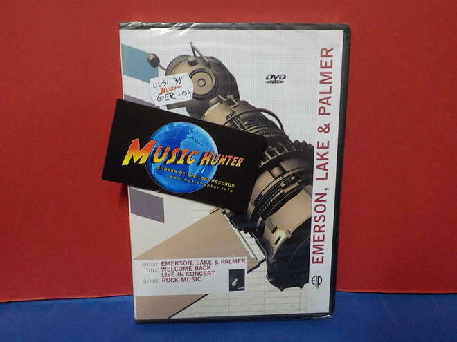 EMERSON LAKE & PALMER - WELCOME BACK UUSI GER 2004 DVD