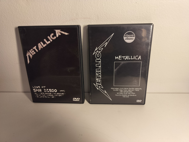 Metallica DVD 2 kpl