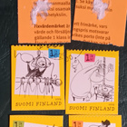 2009 Muumit sarjakuvissa vihkomerkit leimattuna - pikkukuva 2