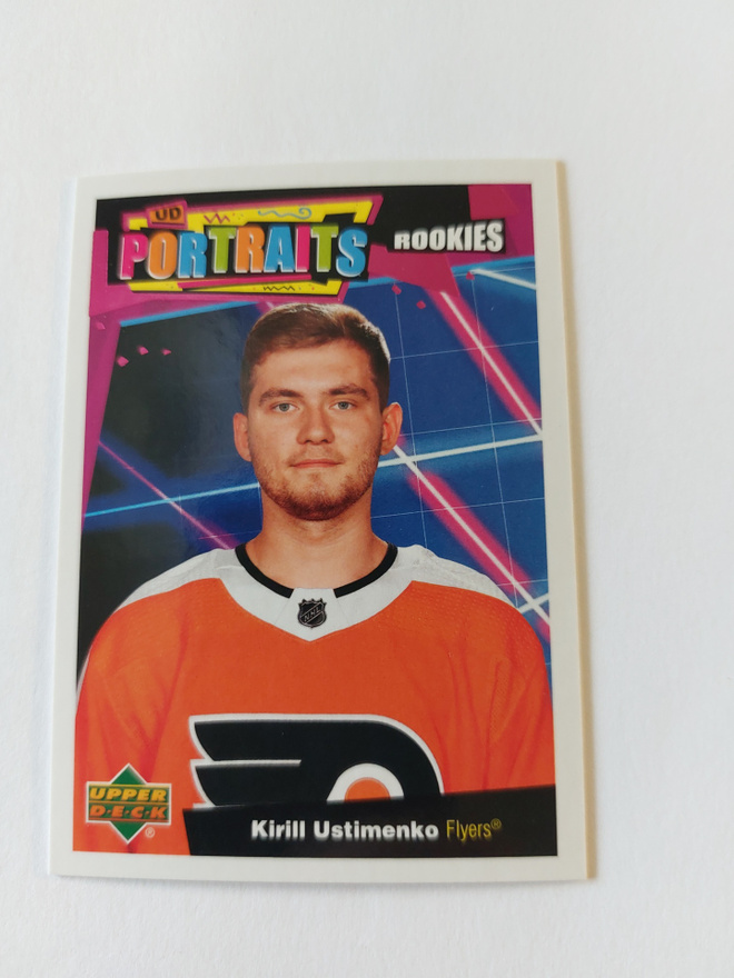 2020-21 Upper Deck UD Portraits #P93 Kirill Ustimenko