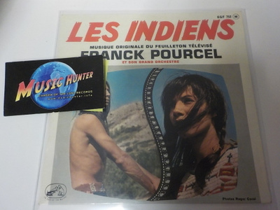 OST - LES INDIENS 1ST PRESS FRANCE 60'S M-/M- 7"