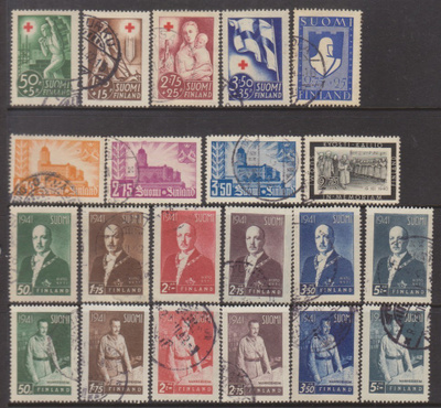 v.1941 Merkit leimattuna