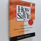 Rosalie Maggio : How to Say it - Choice Words, Phrases, S... - pikkukuva 1