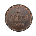 1 penni 1893 - hienokuntoinen! - pikkukuva 1