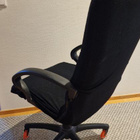 Toimistotuolin päällinen, musta - pikkukuva 2