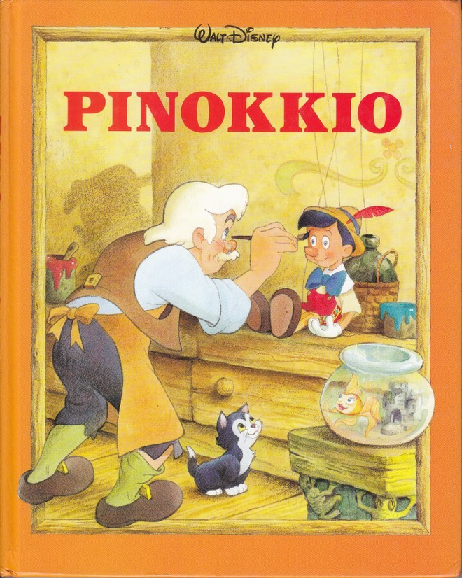Walt Disney PINOKKIO (sid. Sanoma 1993)