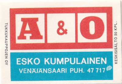 Venäjänsaari, Esko Kumpulainen  A&O , b424