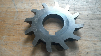Kuperajyrsin R4 HSS 75 x 8,3 x 27 mm muotojyrsin metallille
