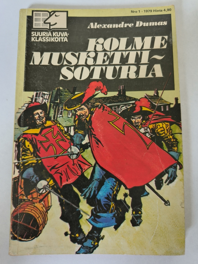 KOLME MUSKETTISOTURIA 1/1979